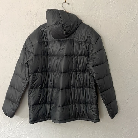 Columbia TurboDown 650 Duck Feather Hooded OmniHeat Puffer Jacket XXL Grey - Picture 2 of 3